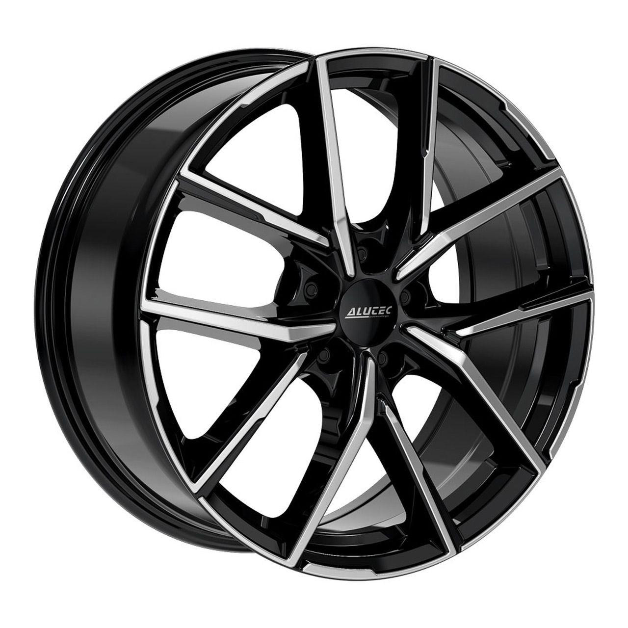 ALUTEC AVELENO X diamantschwarz frontpoliert 8.0Jx18 5x120 ET50
