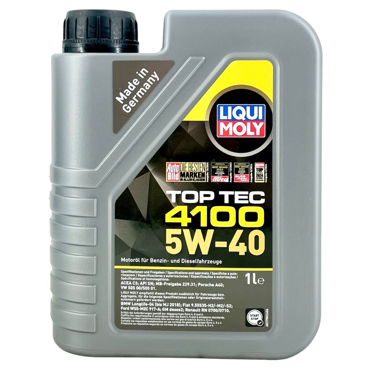 Liqui Moly Top Tec 4100 5W-40 1 Liter Liqui Moly Top Tec 4100 5W-40 1 Liter