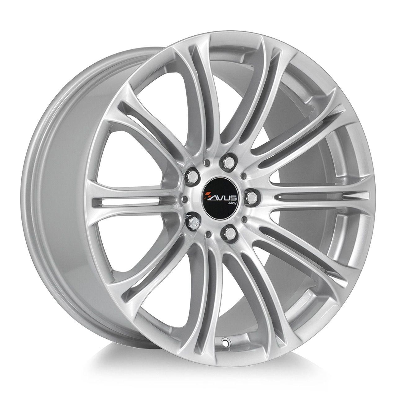 AVUS RACING AC-MB1 hyper silver 8.0Jx18 5x120 ET30