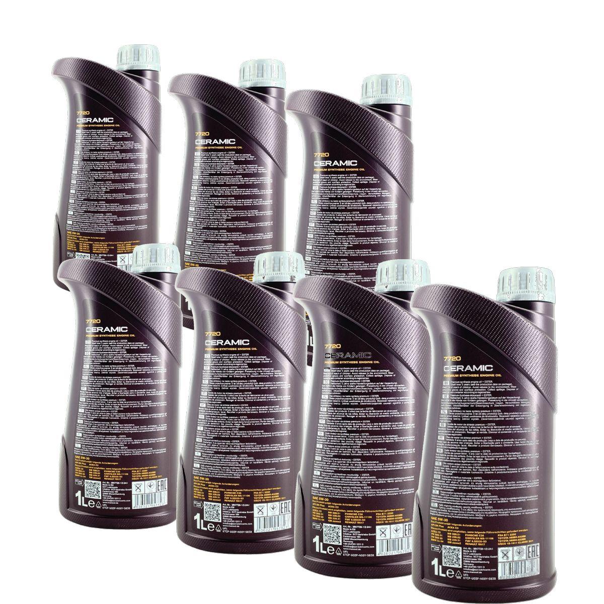 Mannol Ceramic 5W-30 7x1 Liter