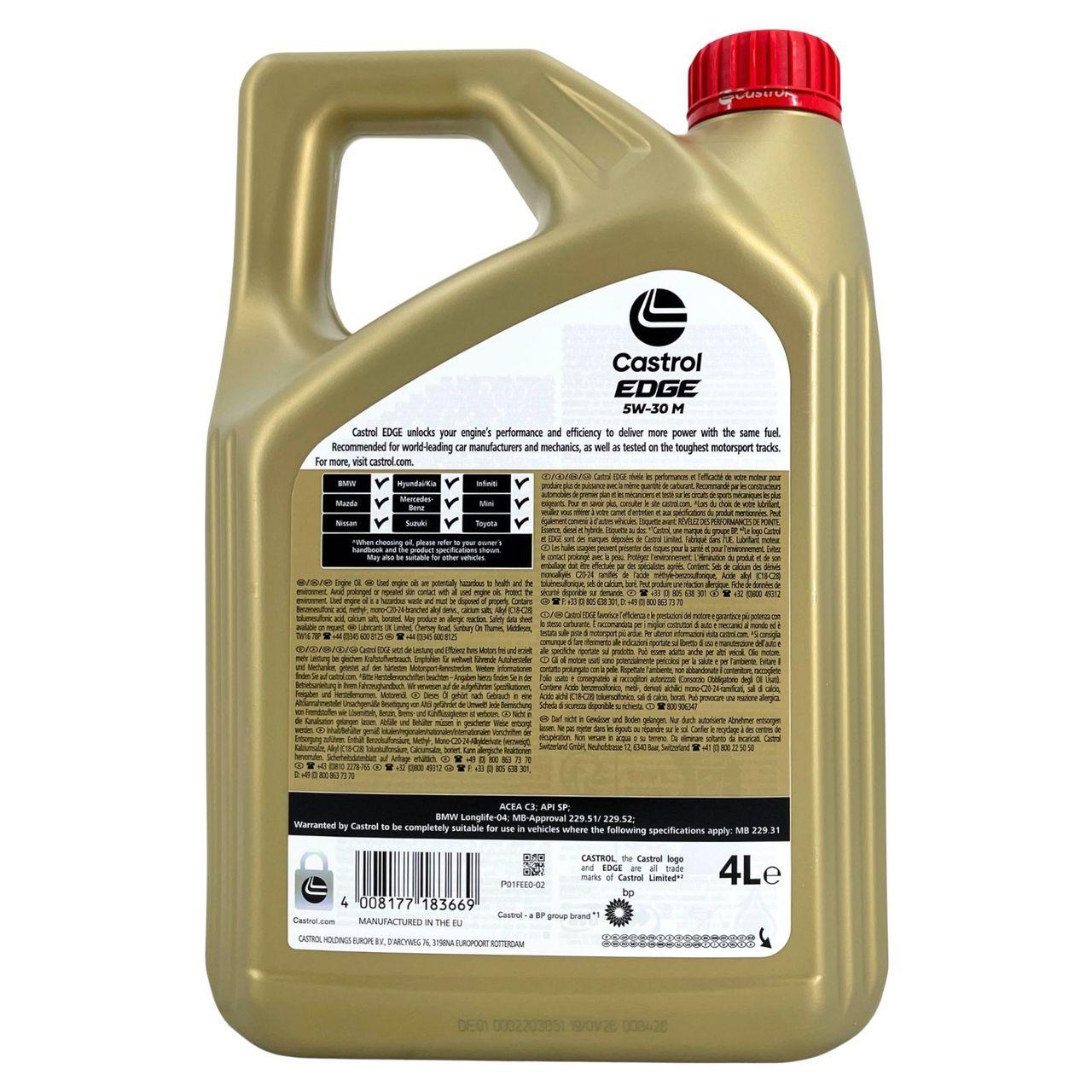 Castrol Edge 5W-30 M 4 Liter