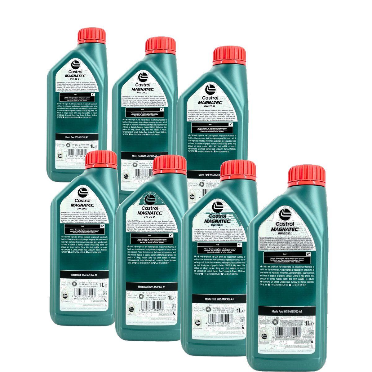 Castrol Magnatec Diesel 0W-20 7x1 Liter