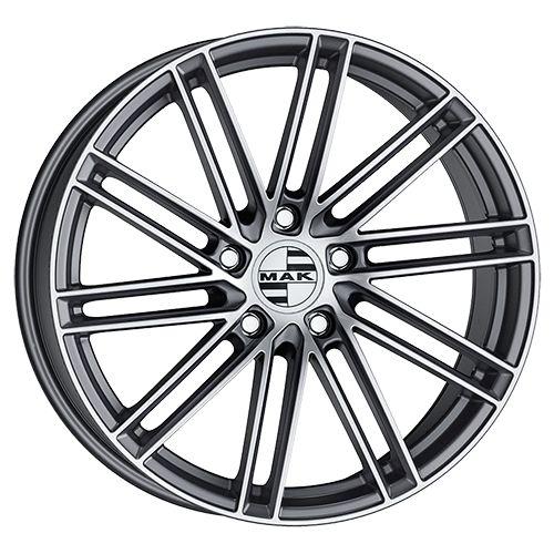 MAK LEIPZIG gun metallic mirror 9.0Jx20 5x130 ET57