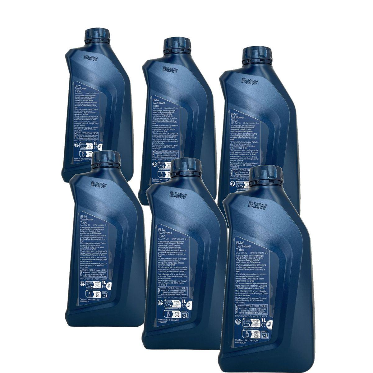 BMW TwinPower Turbo LL-04 0W-30 6x1 Liter