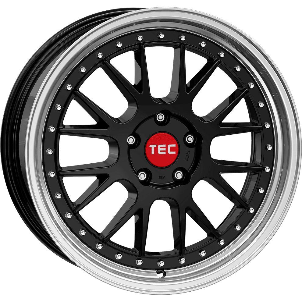 TEC-SPEEDWHEELS GT EVO schwarz glanz hornpoliert 8.5Jx19 5x108 ET45