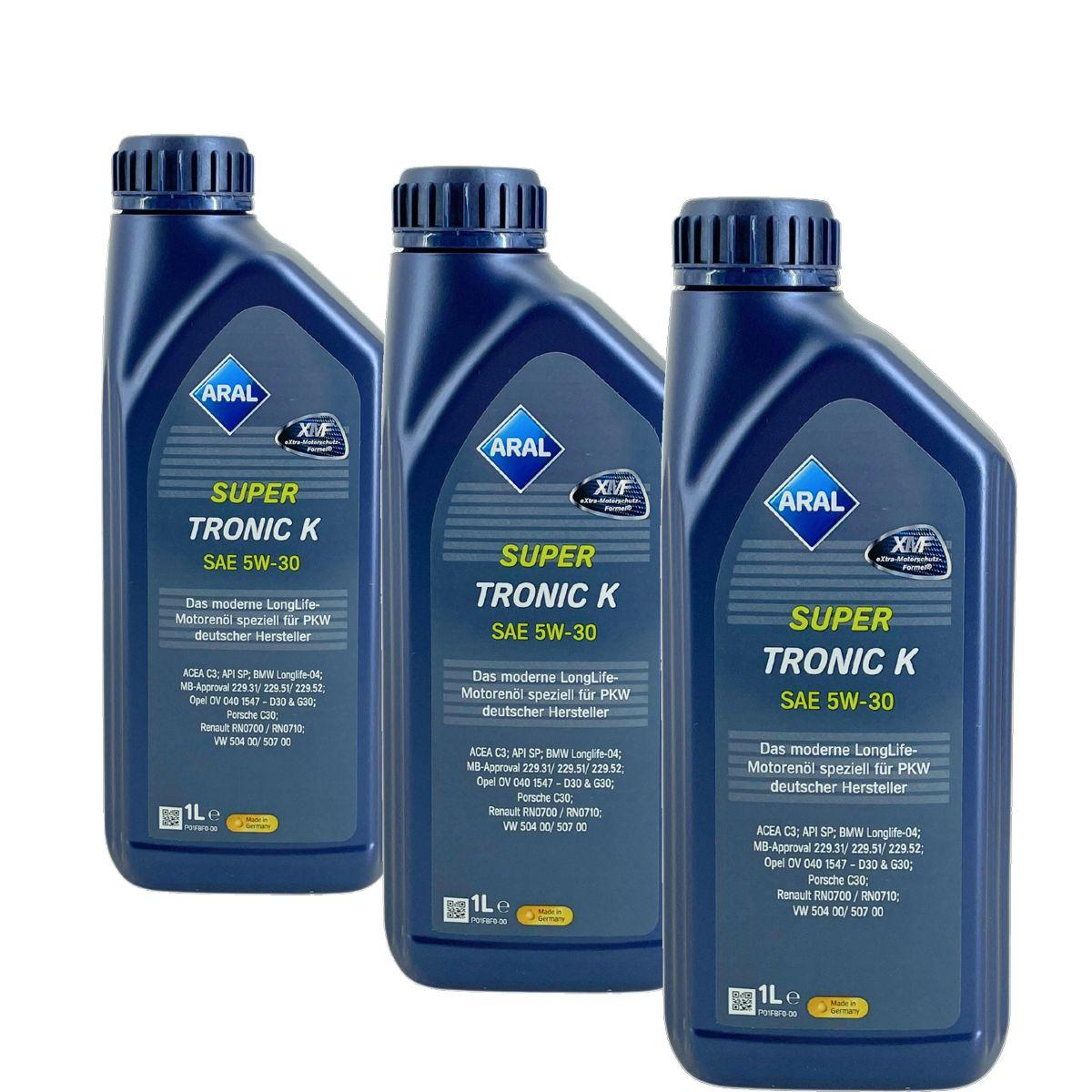 Aral SuperTronic K 5W-30 3x1 Liter