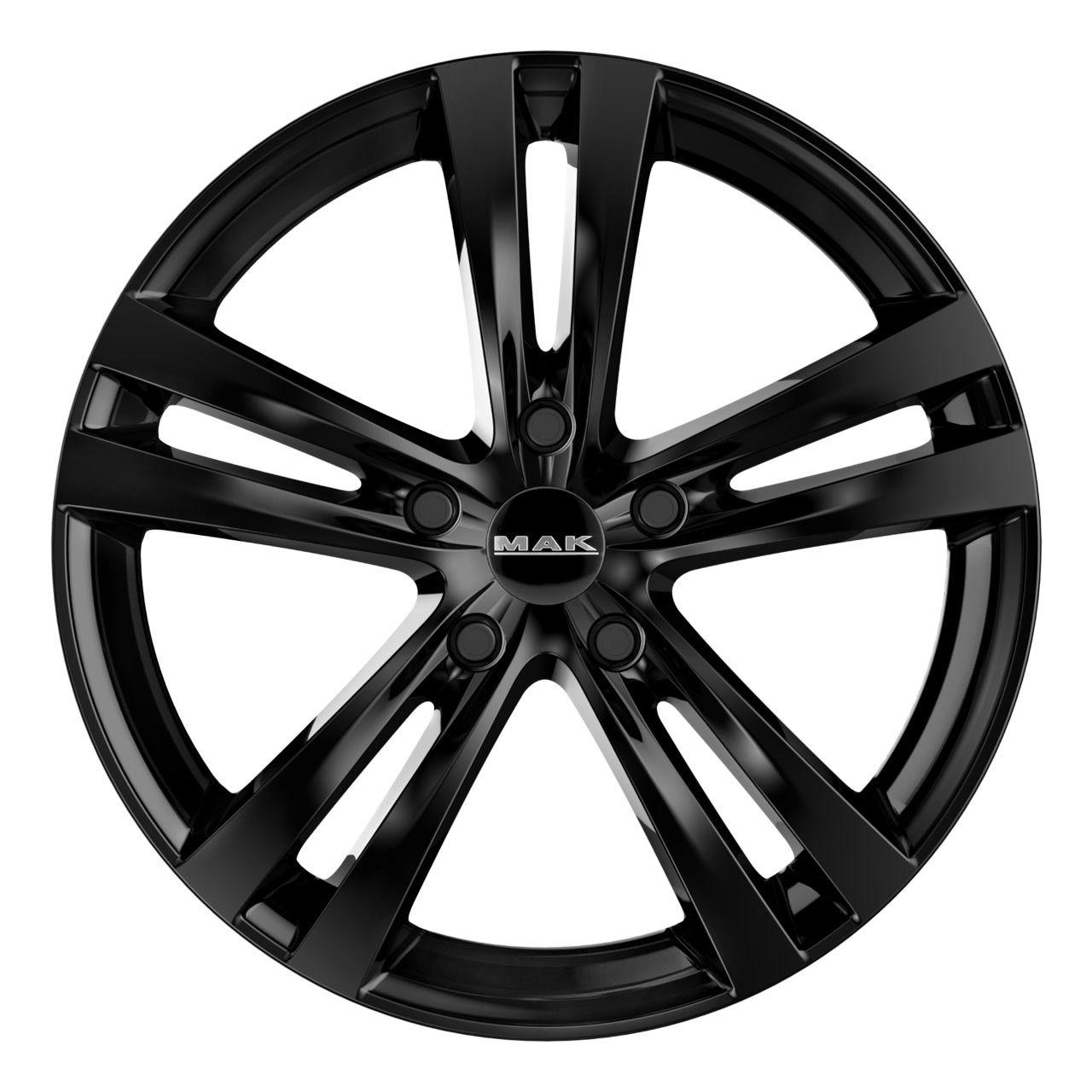 MAK ZENITH gloss black 6.5Jx15 5x105 ET39