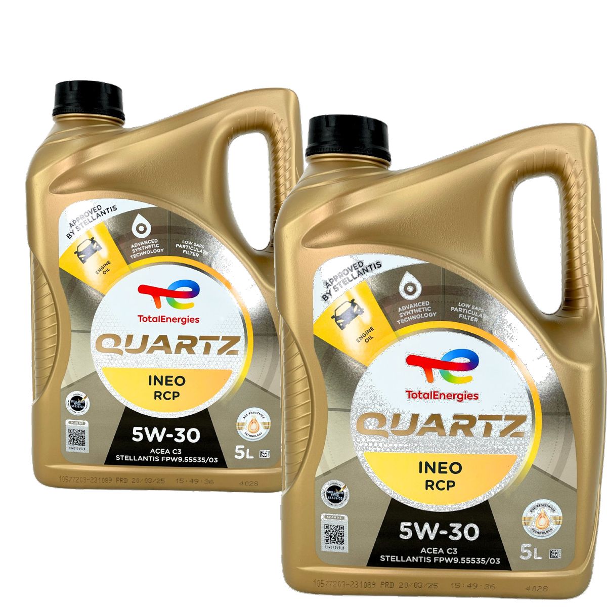 Total Quartz Ineo RCP 5W-30 2x5 Liter
