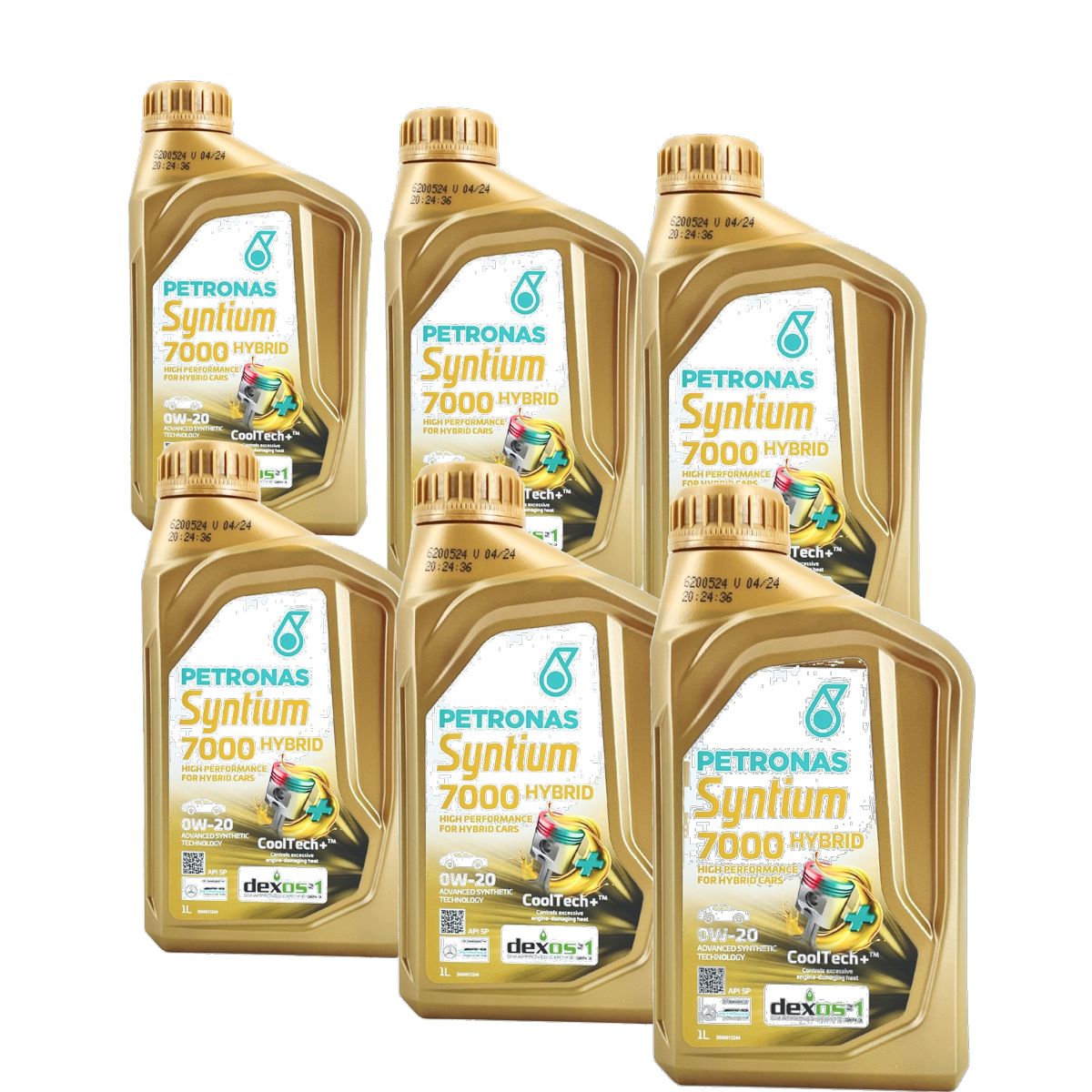 Petronas Syntium 7000 Hybrid 0W-20 SP 6x1 Liter