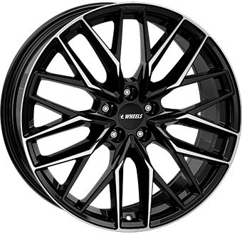 ITWHEELS XANA shiny black polish 8.0Jx20 5x108 ET45