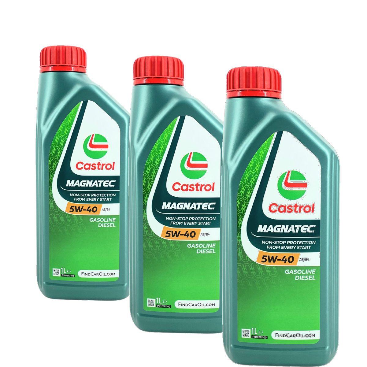 Castrol Magnatec 5W-40 A3/B4 3x1 Liter