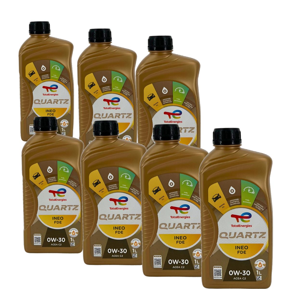 Total Quartz Ineo FDE 0W-30 7x1 Liter