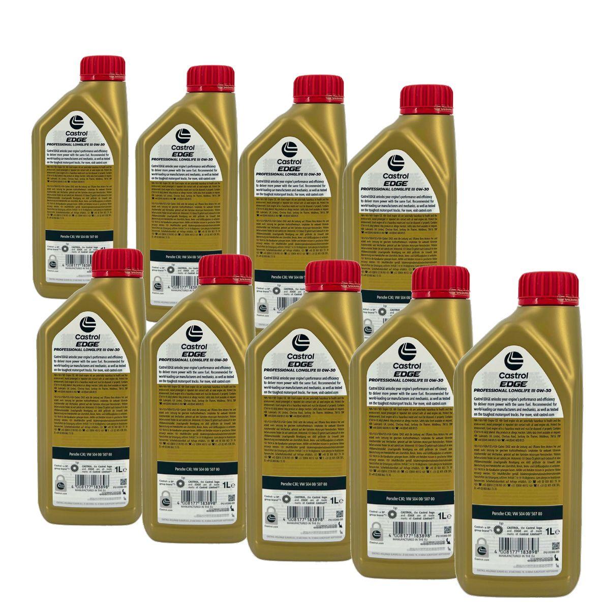 Castrol Edge Professional Longlife 3 0W-30 9x1 Liter