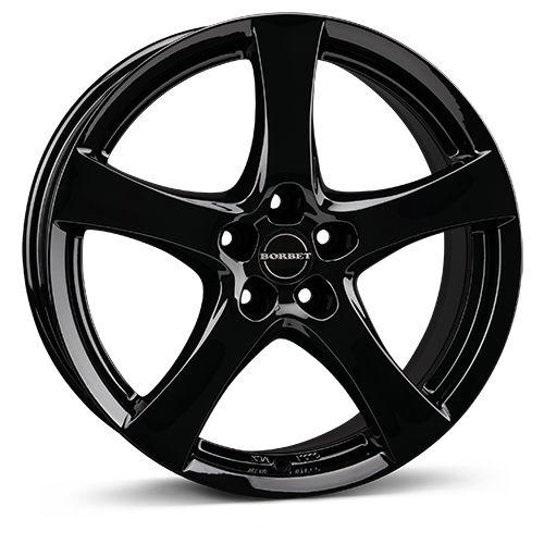 BORBET DESIGN F schwarz glänzend 6.0Jx15 4x98 ET35