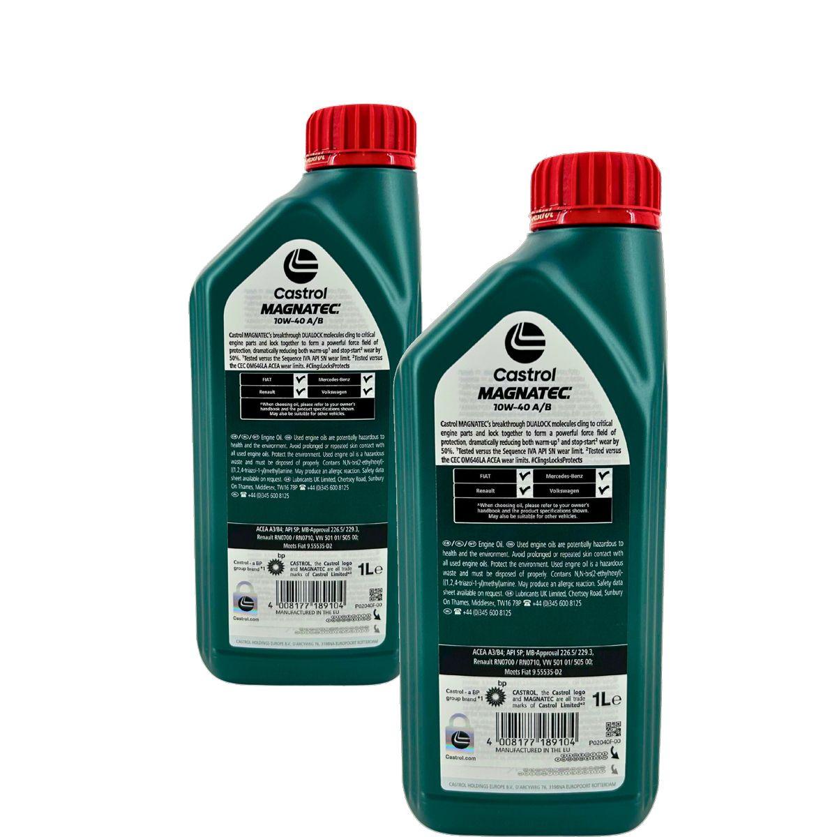 Castrol Magnatec 10W-40 A/B 2x1 Liter