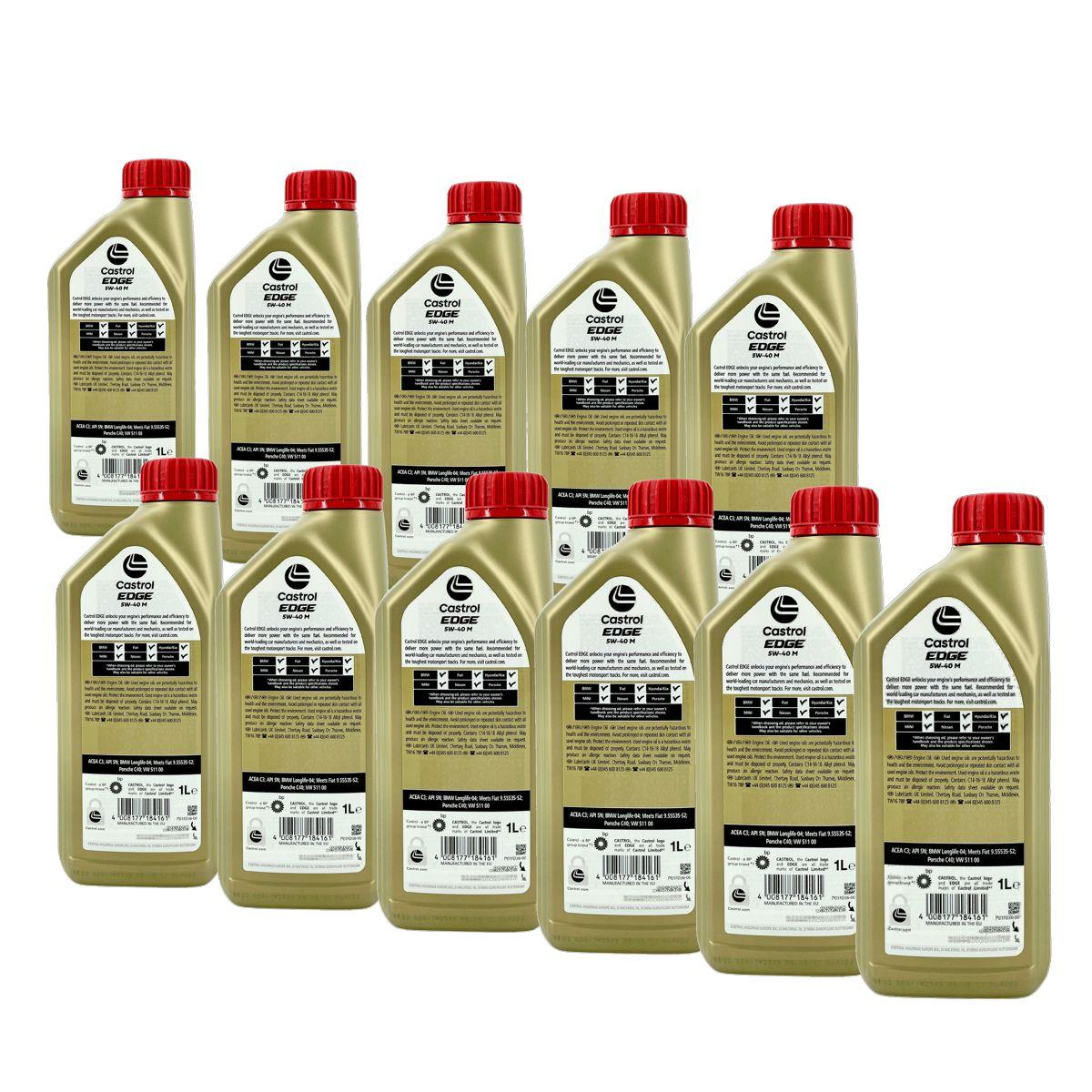 Castrol Edge 5W-40 M 11x1 Liter