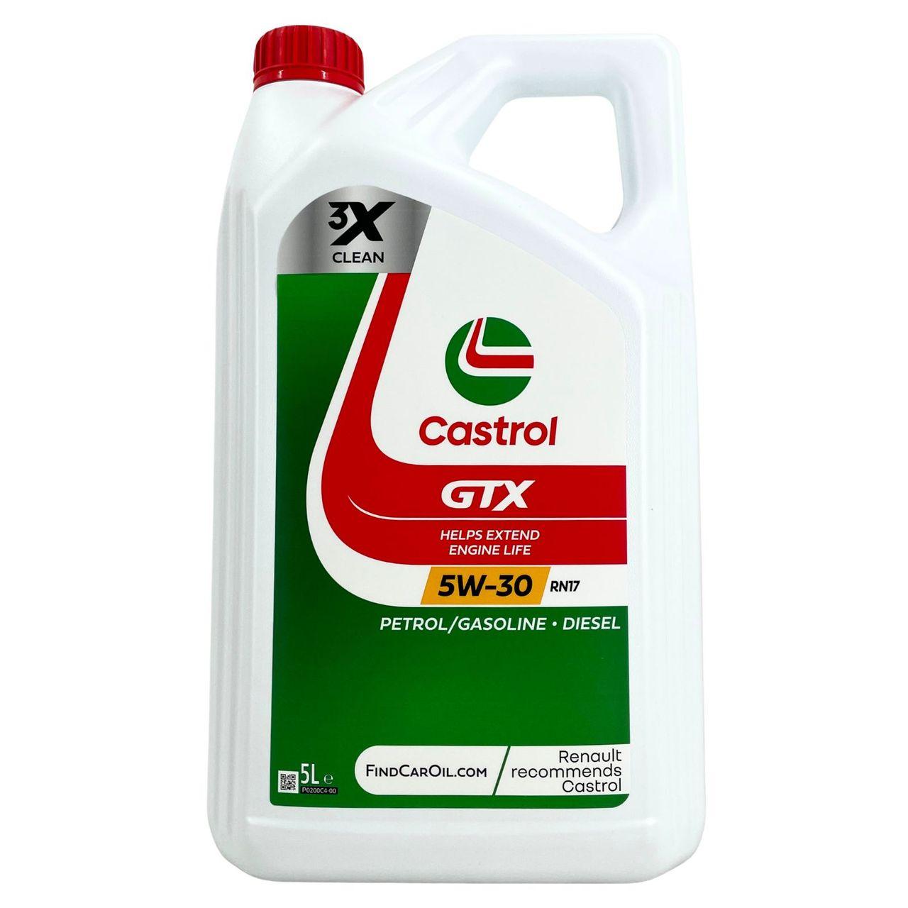 Castrol GTX 5W-30 RN17 5 Liter