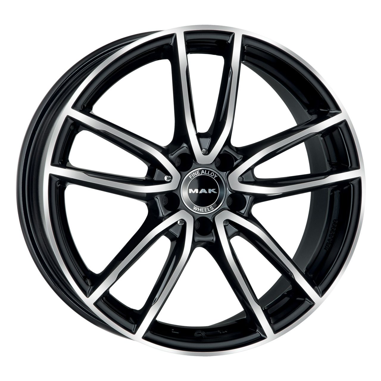 MAK EVO black mirror 8.5Jx 5x112 ET27