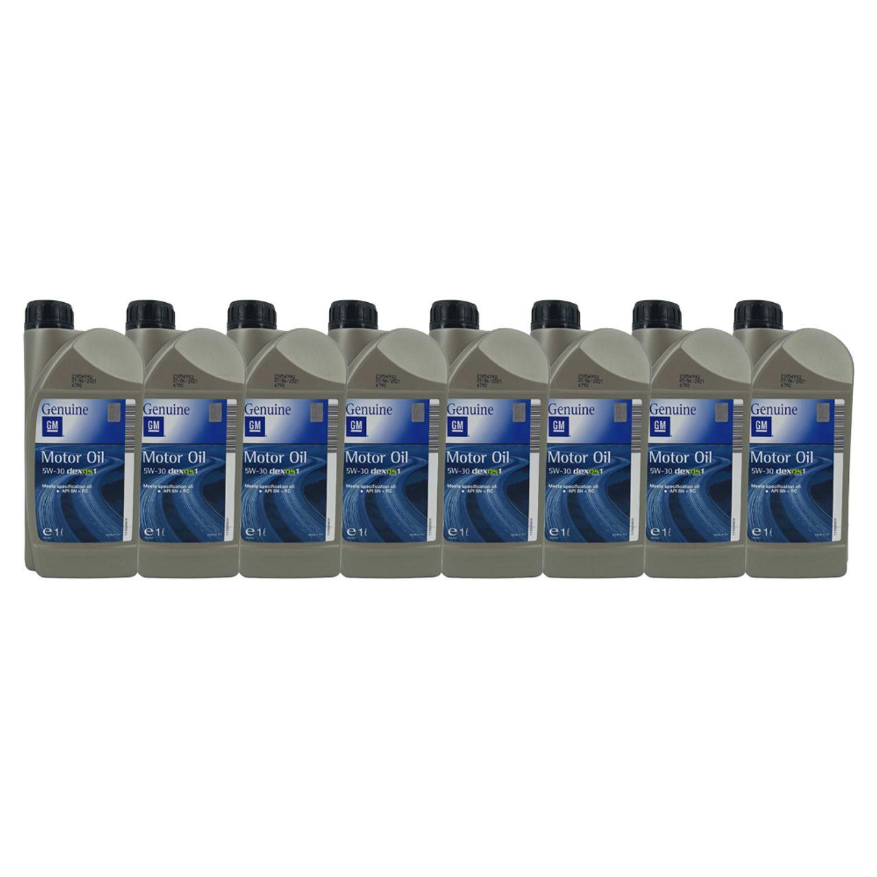 GM Dexos 1 GEN 3 5W-30 8x1 Liter