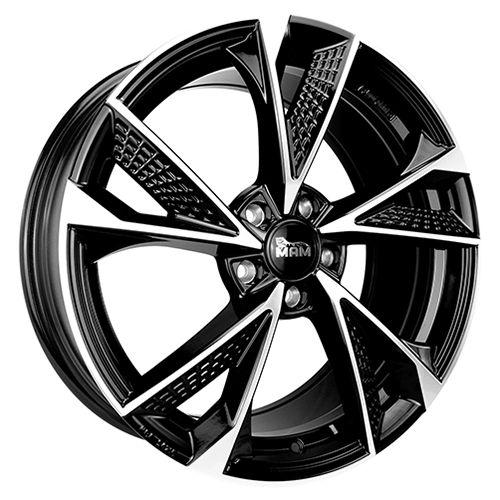 MAM WHEELS MAM RS6 black front polished 8.5Jx20 5x108 ET40