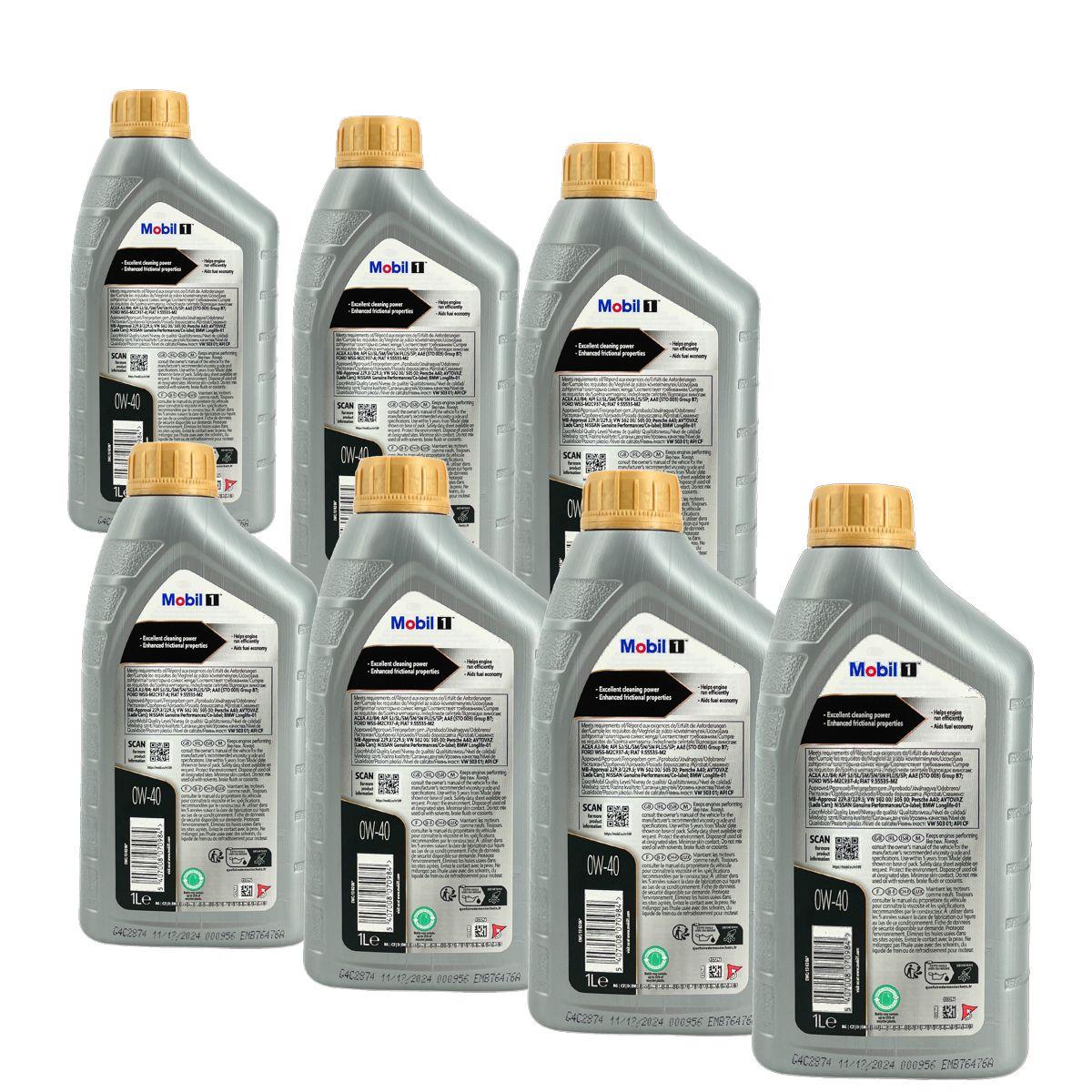 Mobil 1 FS 0W-40 7x1 Liter
