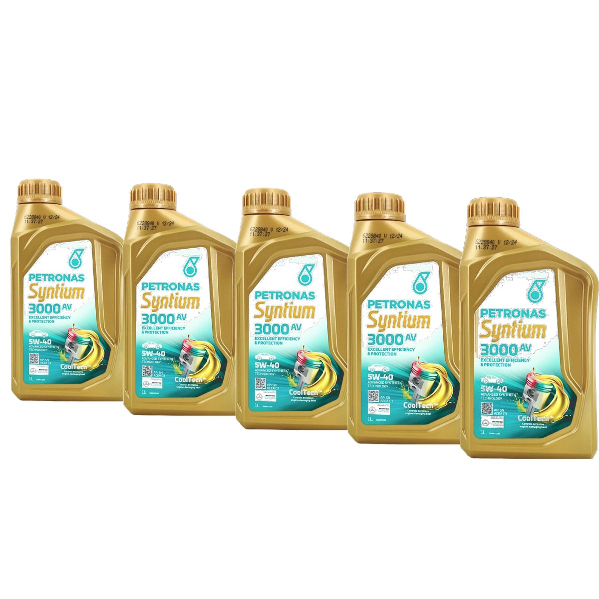 Petronas Syntium 3000 AV 5W-40 5x1 Liter