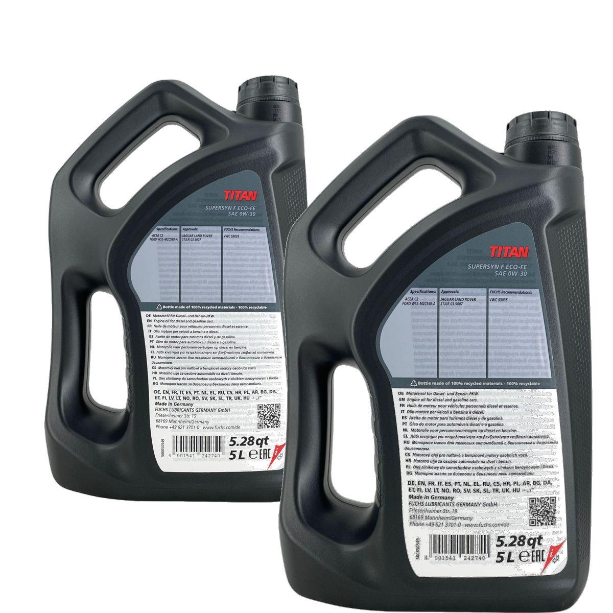 Fuchs Titan Supersyn F ECO-FE 0W-30 2x5 Liter