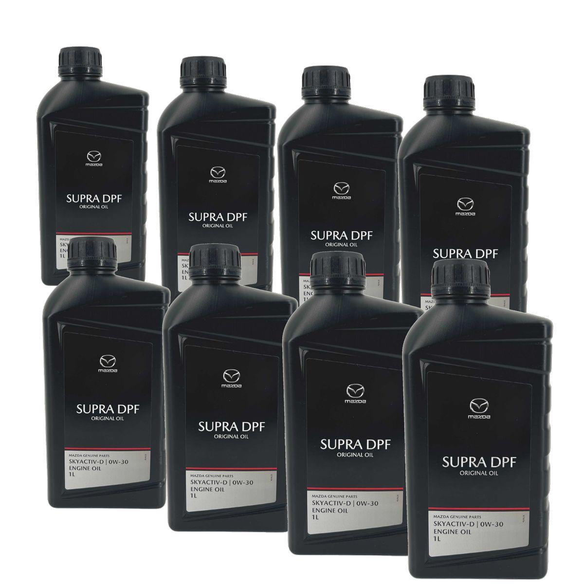 Mazda Original Oil Supra DPF Skyactiv-D 0W-30 8x1 Liter