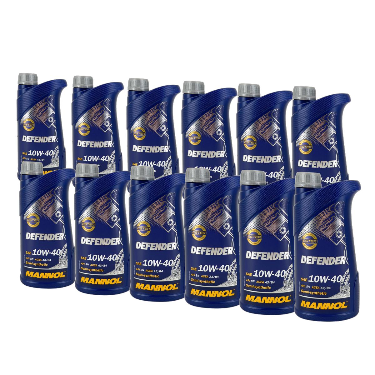 Mannol Defender 10W-40 12x1 Liter