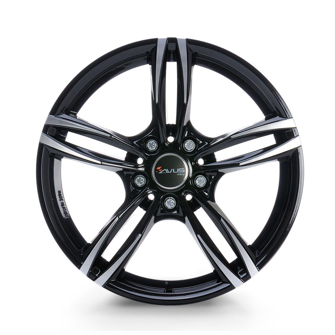 AVUS RACING AC-MB3 black polished 8.5Jx19 5x120 ET35