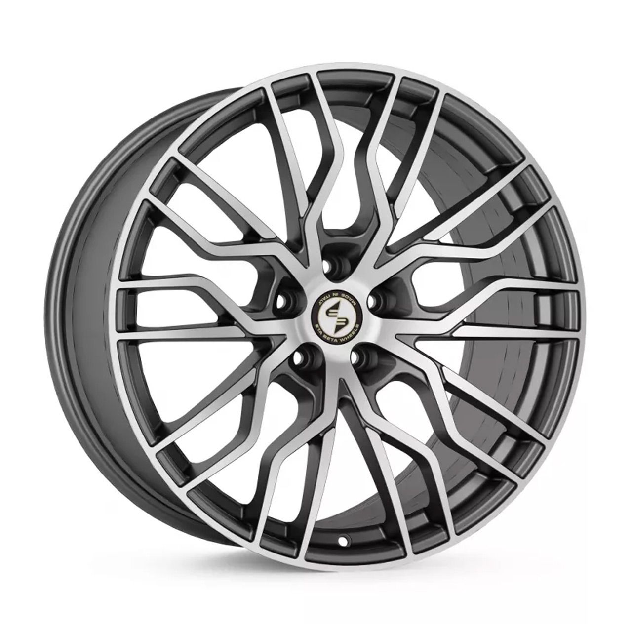 ETABETA MEDUSA-K anthracite matt full polished 11.0Jx21 5x112 ET14