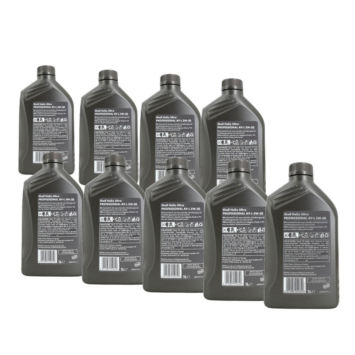 Shell Helix Ultra Professional AV-L 5W-30 9x1 Liter