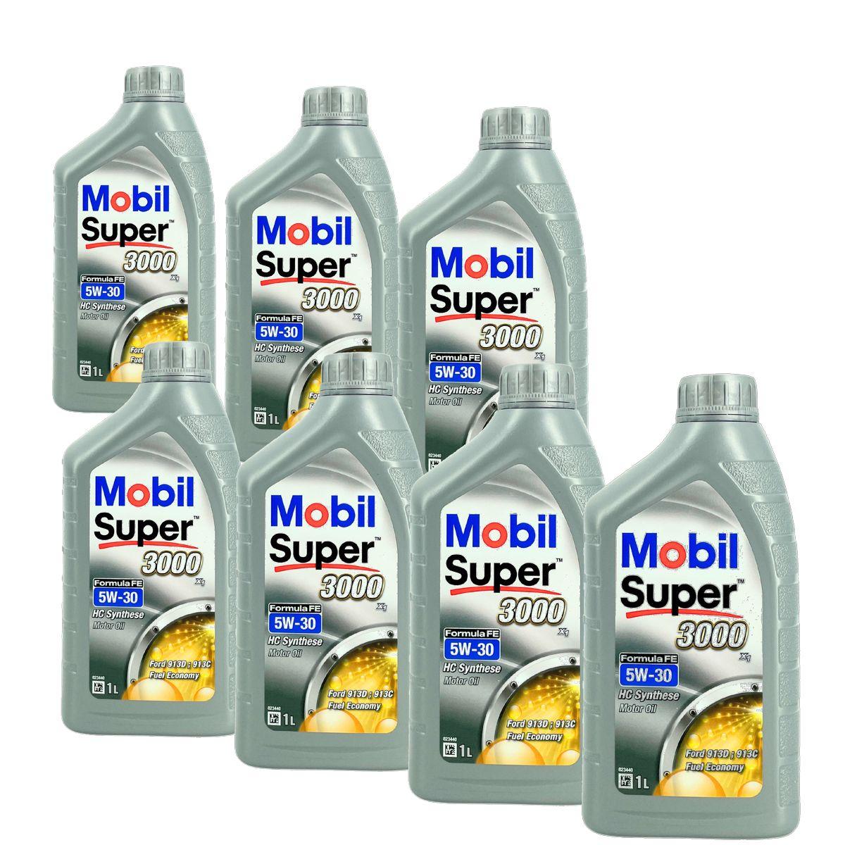 Mobil Super 3000 X1 Formula FE 5W-30 7x1 Liter