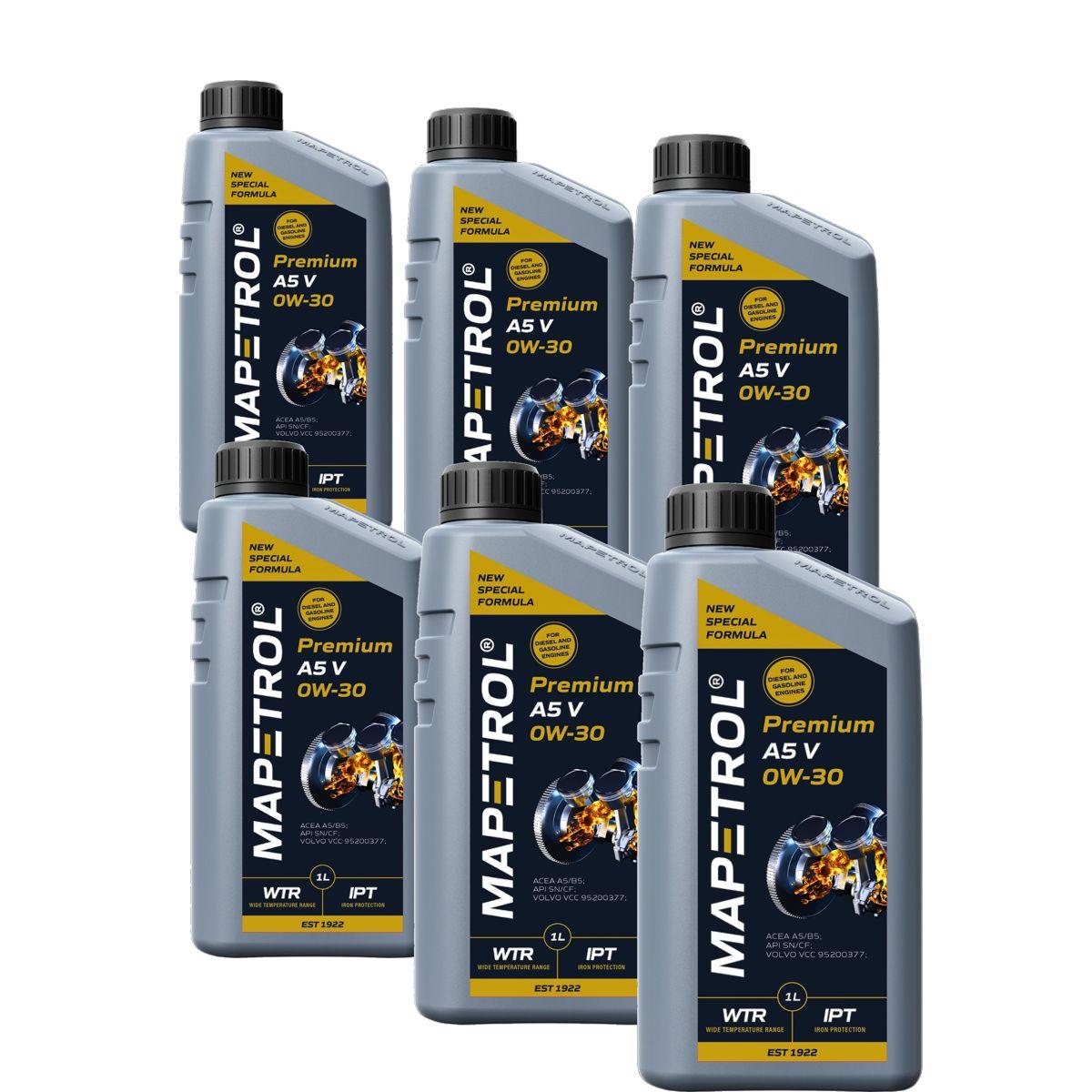 Mapetrol Premium A5 V 0W-30 6x1 Liter