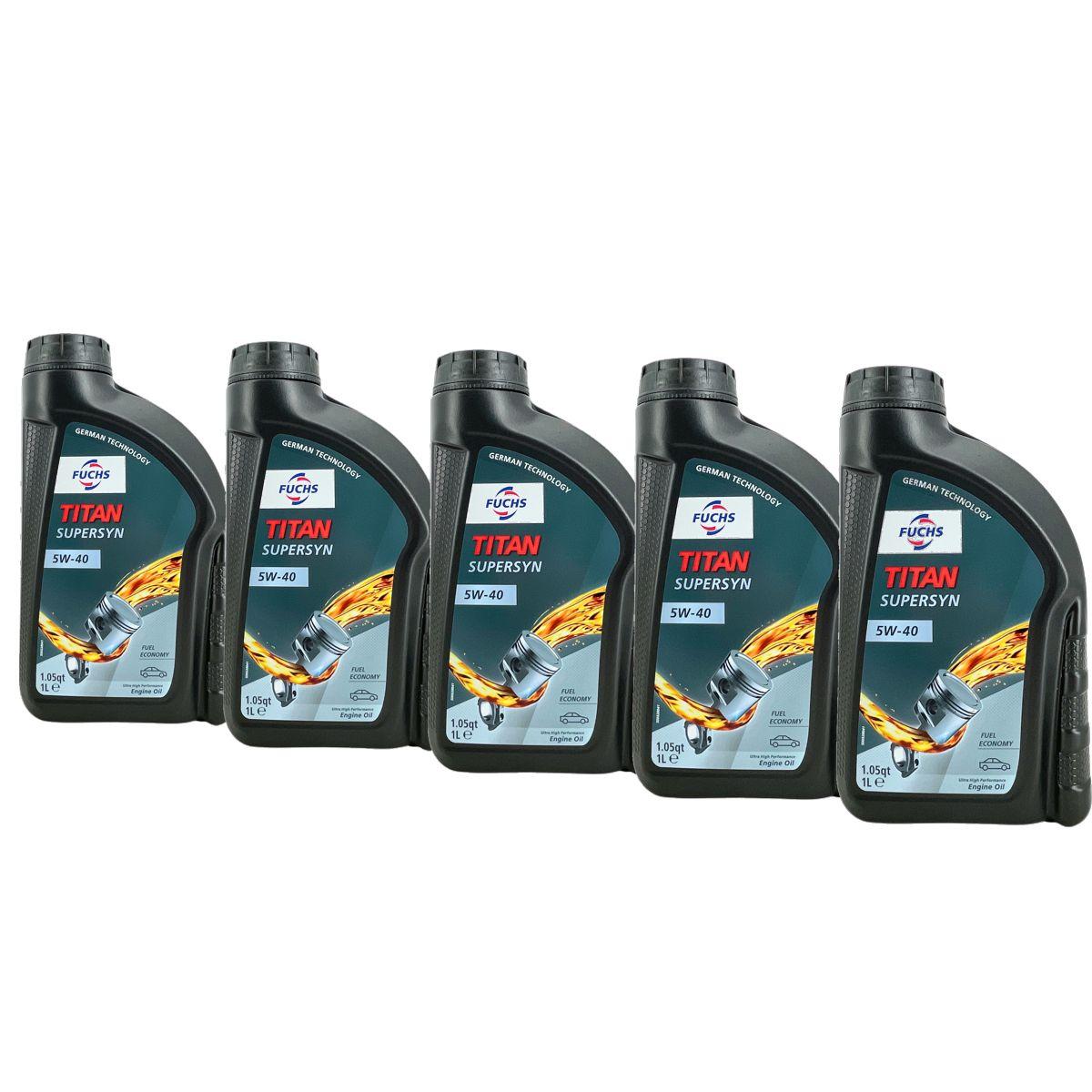 Fuchs Titan Supersyn 5W-40 5x1 Liter