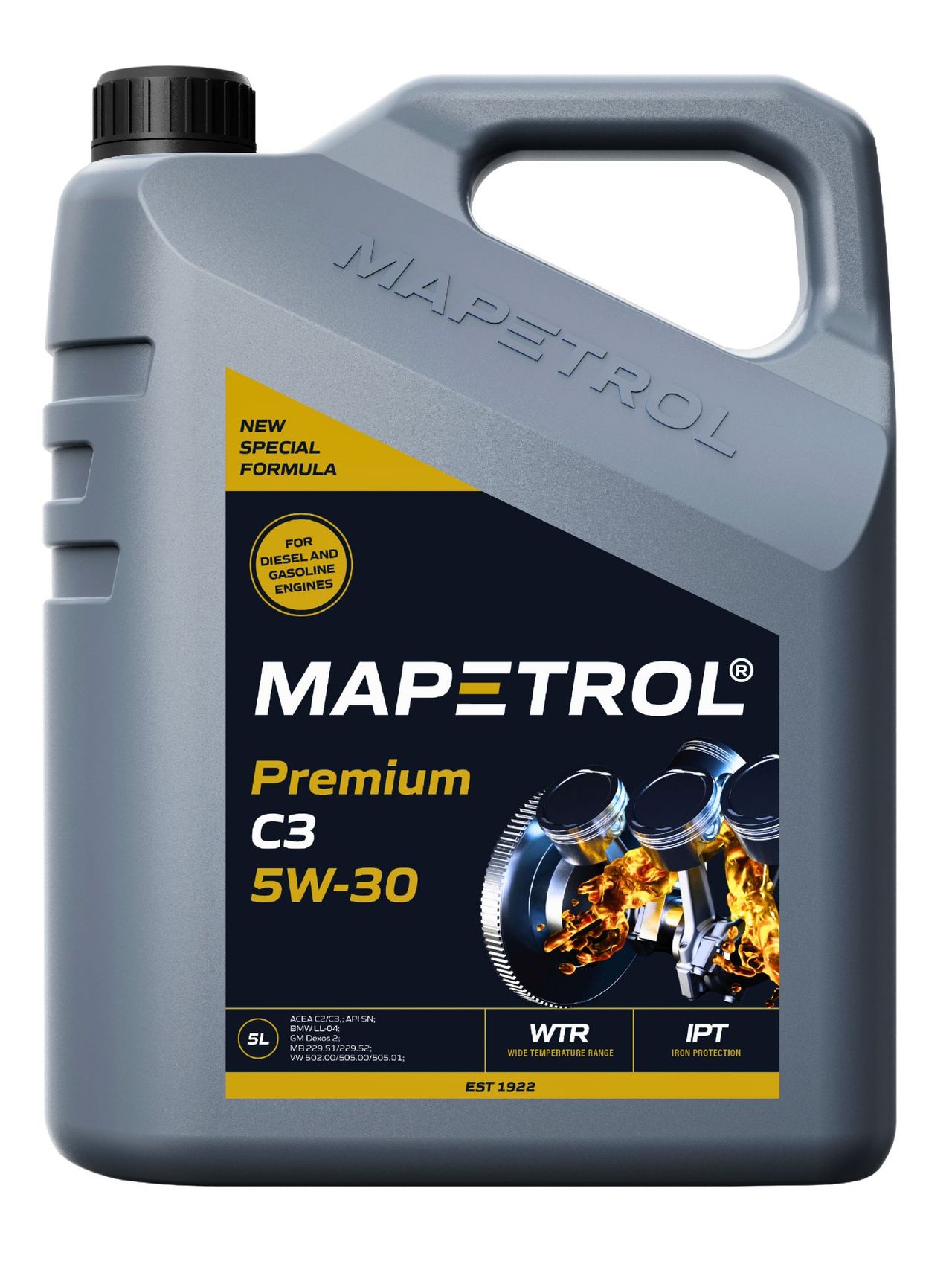 Mapetrol Premium C3 5W-30 5 Liter Mapetrol Premium C3 5W-30 5 Liter