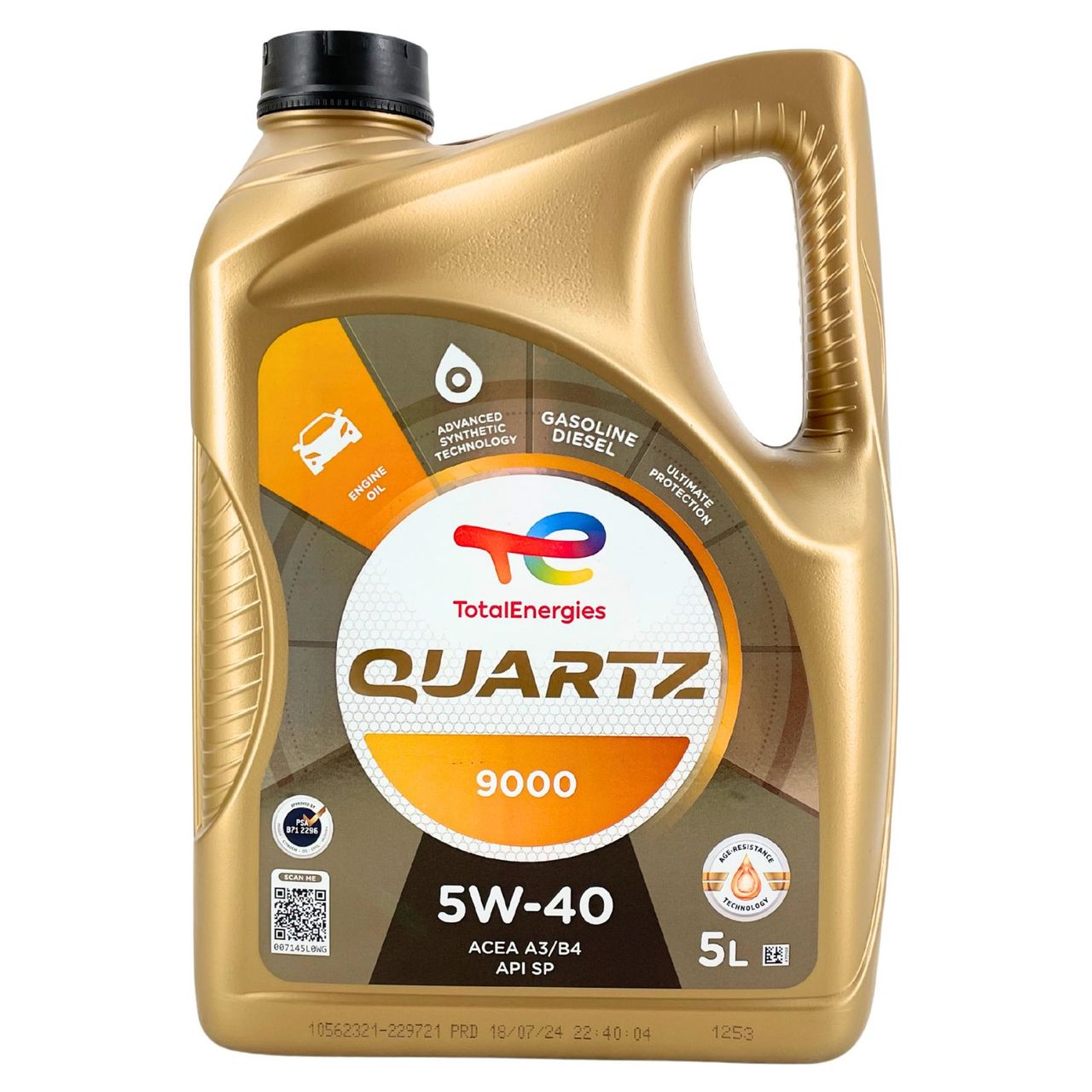Total Quartz 9000 5W-40 5 Liter