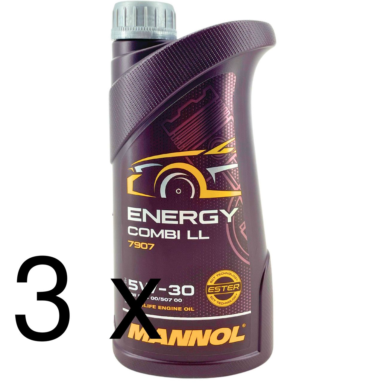 Mannol Energy Combi LL 5W-30 3x1 Liter Mannol Energy Combi LL 5W-30 3x1 Liter