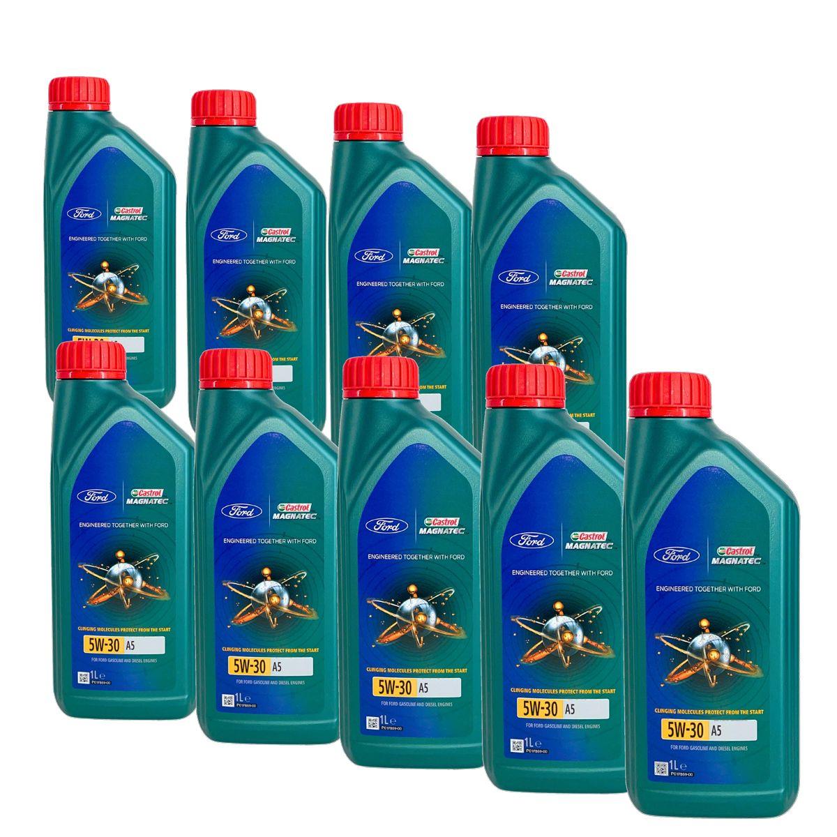 Ford Castrol Magnatec 5W-30 A5 9x1 Liter