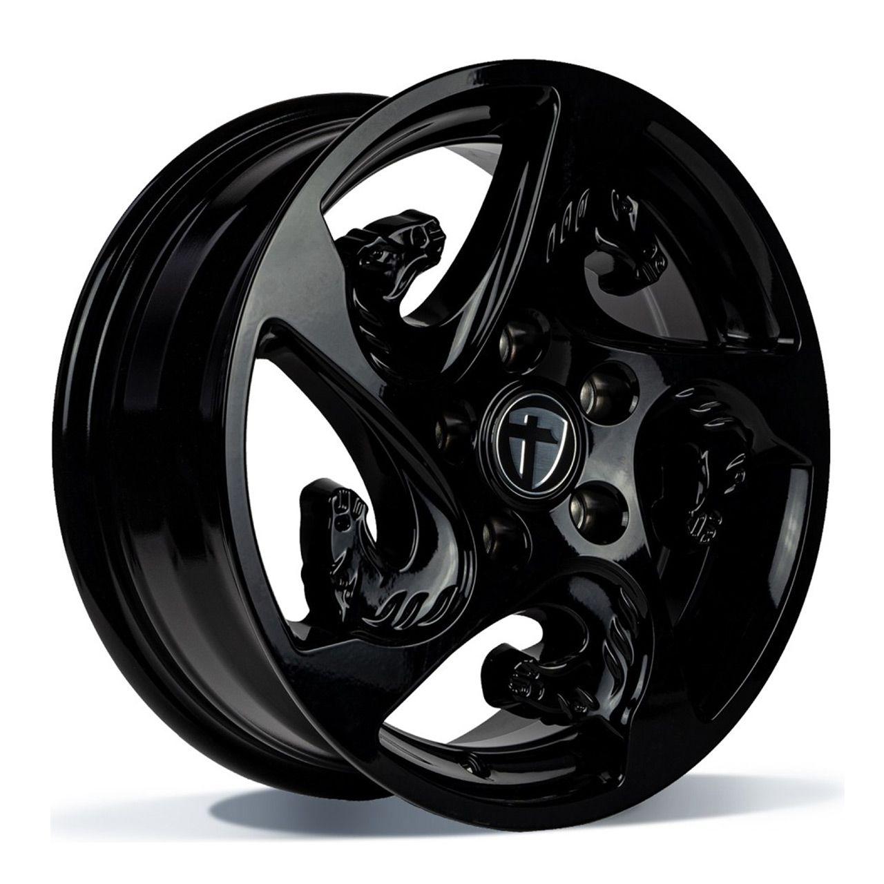 TOMASON TR-HORSE black painted 6.0Jx15 5x112 ET30