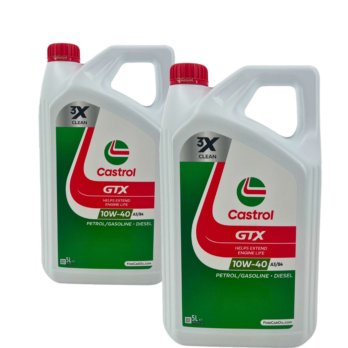 Castrol GTX 10W-40 A3/B4 2x5 Liter