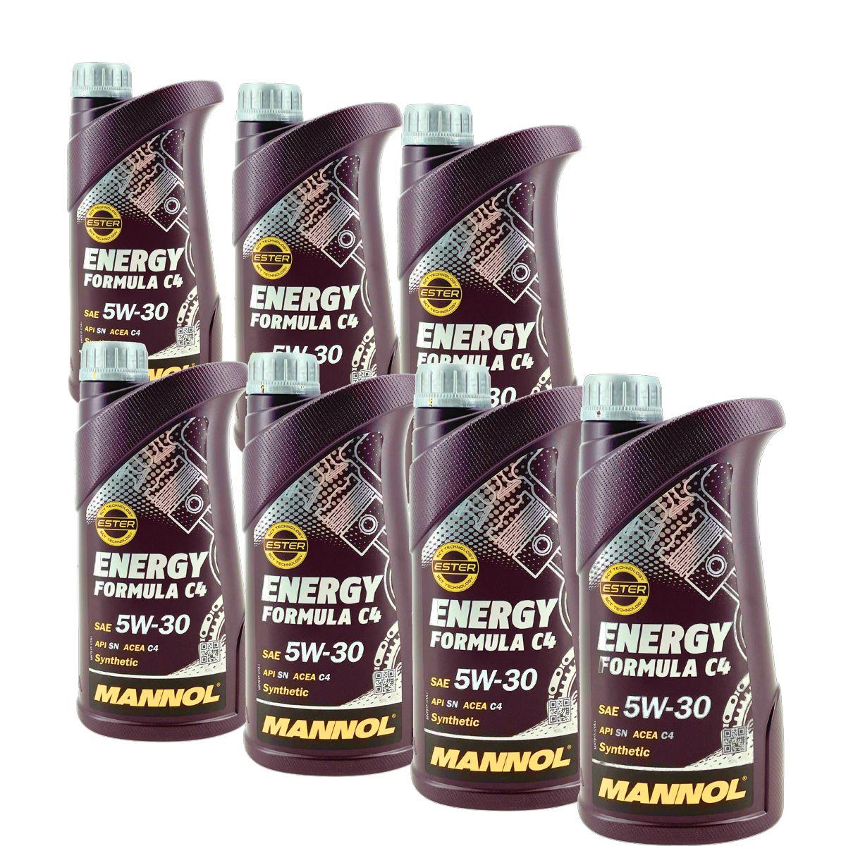 Mannol Energy Formula C4 5W-30 7x1 Liter