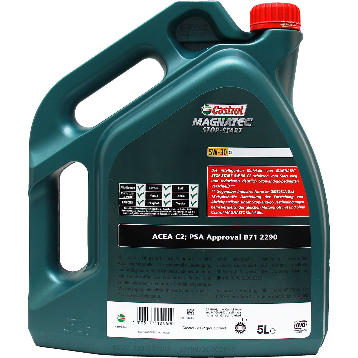 Castrol Magnatec 5W-30 C2 5 Liter