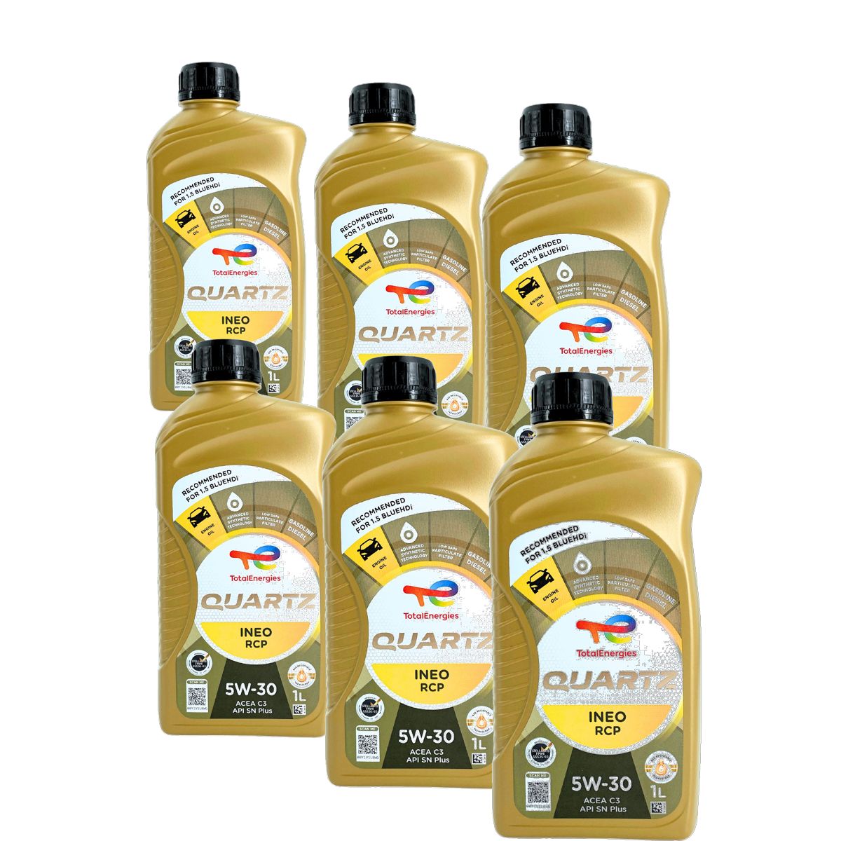 Total Quartz Ineo RCP 5W-30 6x1 Liter