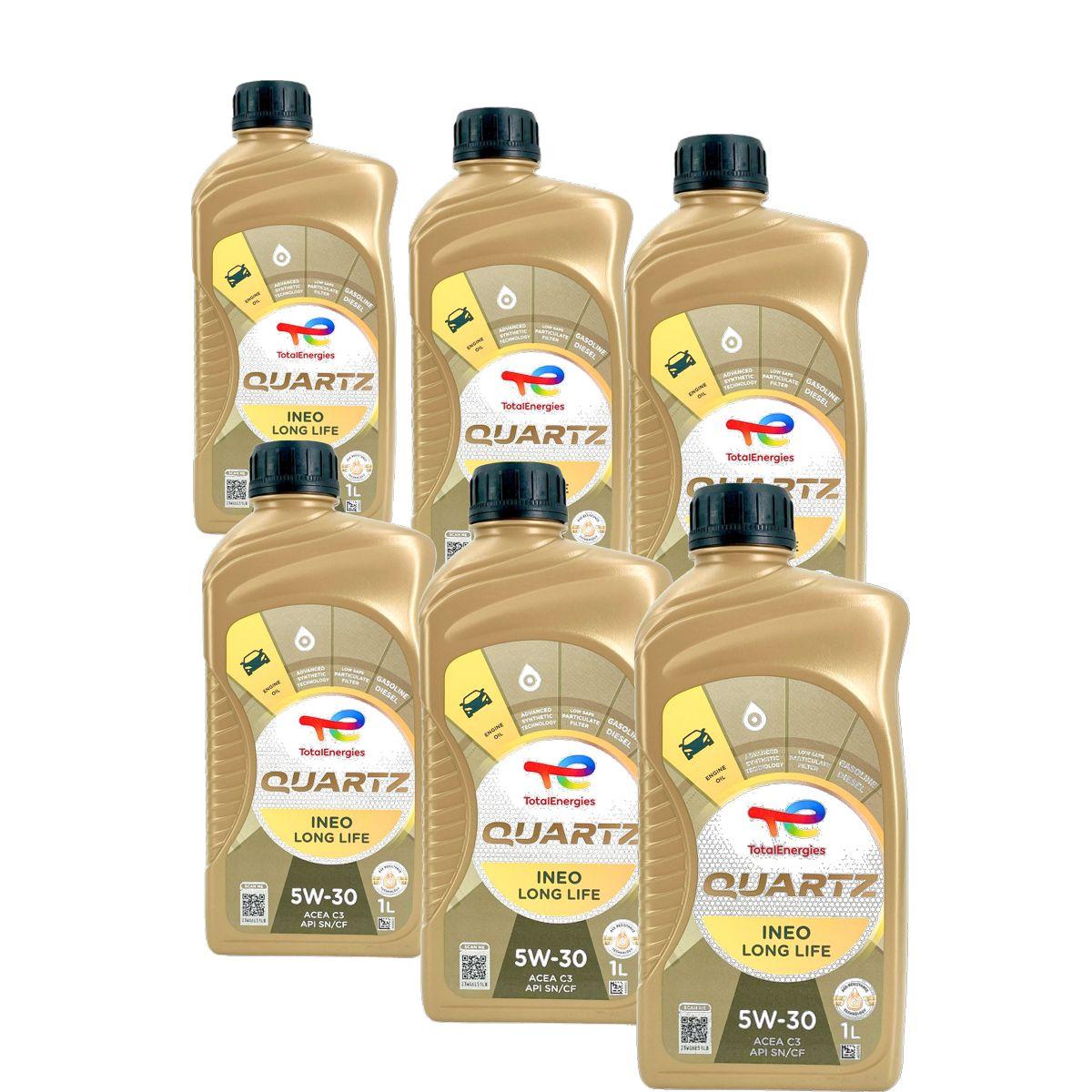 Total Quartz Ineo Longlife 5W-30 6x1 Liter