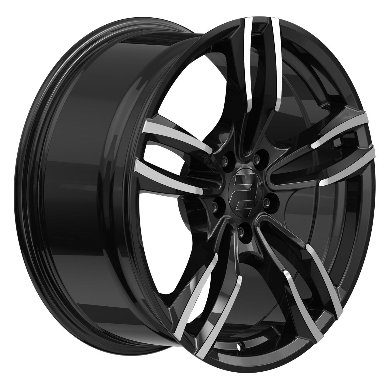 WHEELWORLD-2DRV WH29 schwarz hochglanzpoliert 8.5Jx18 5x120 ET42