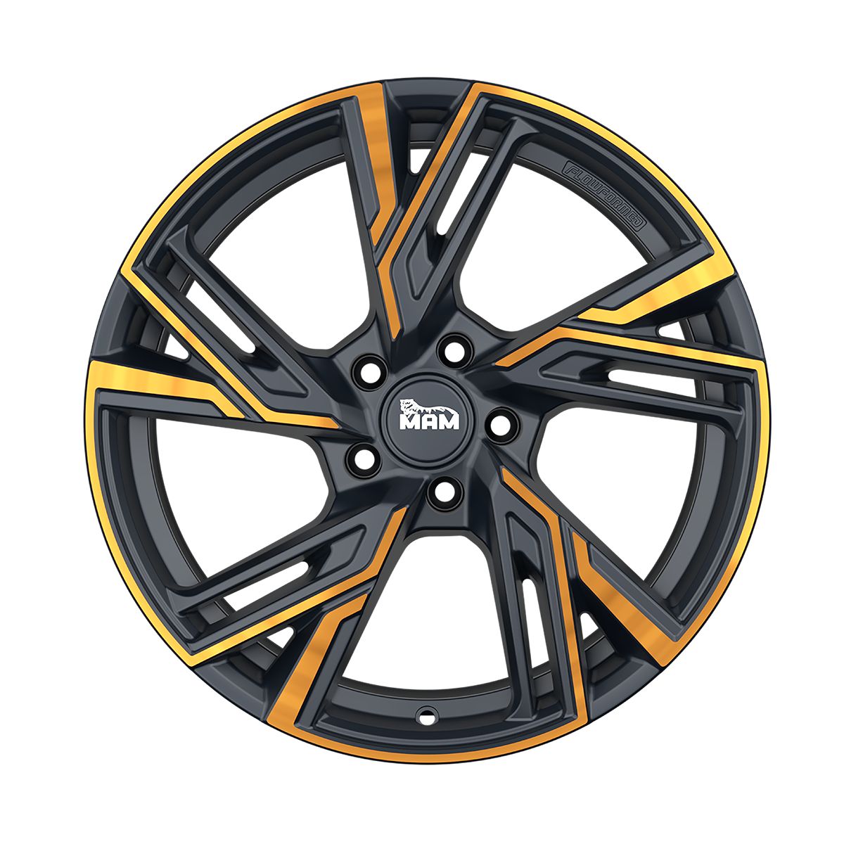 MAM WHEELS MAM RS5 matt black front copper 8.5Jx20 5x112 ET30