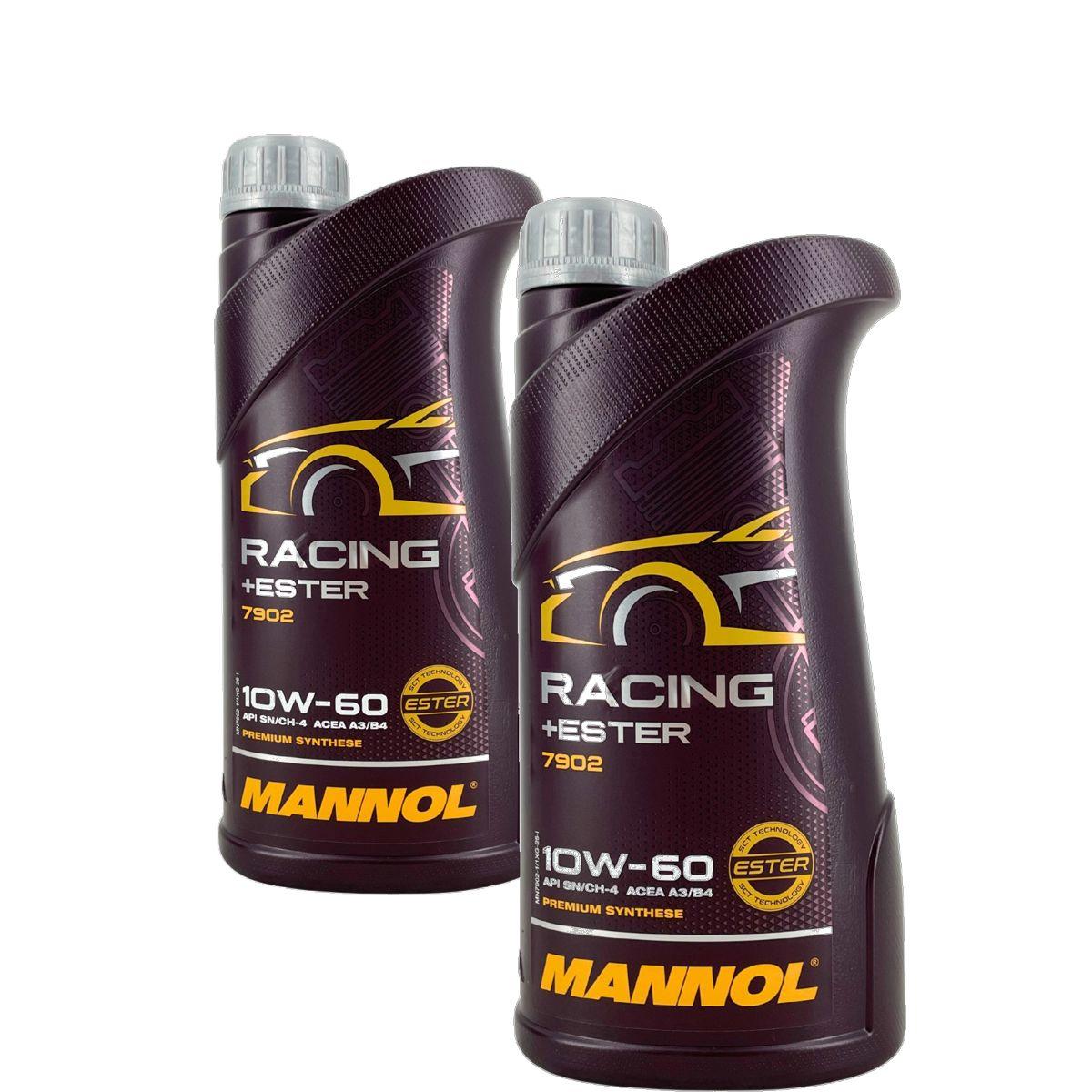 Mannol Racing + Ester 10W-60 2x1 Liter