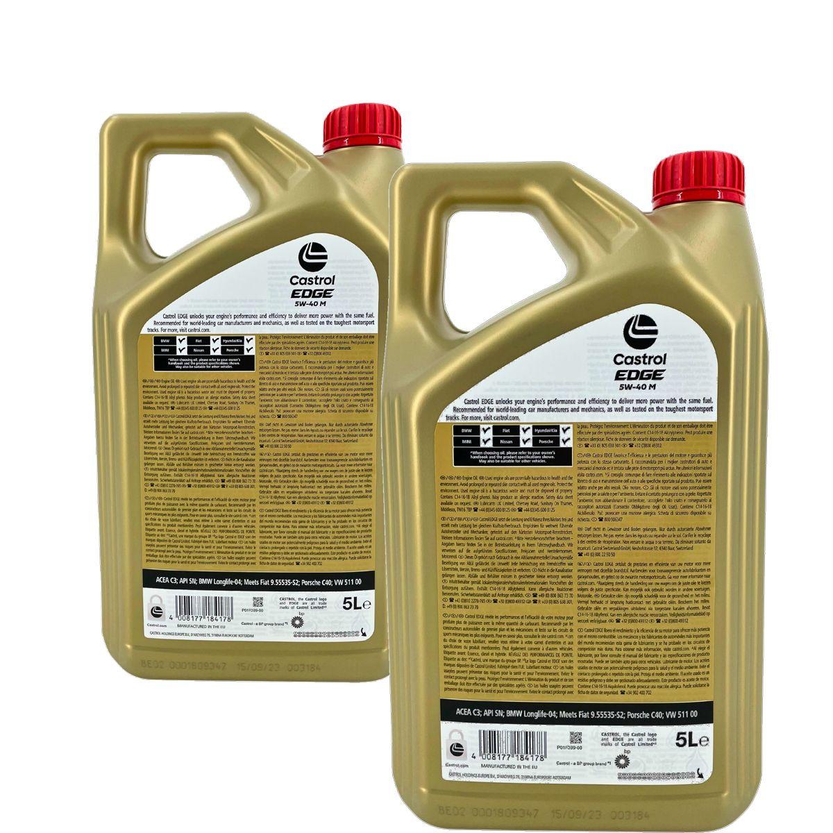 Castrol Edge 5W-40 M 2x5 Liter