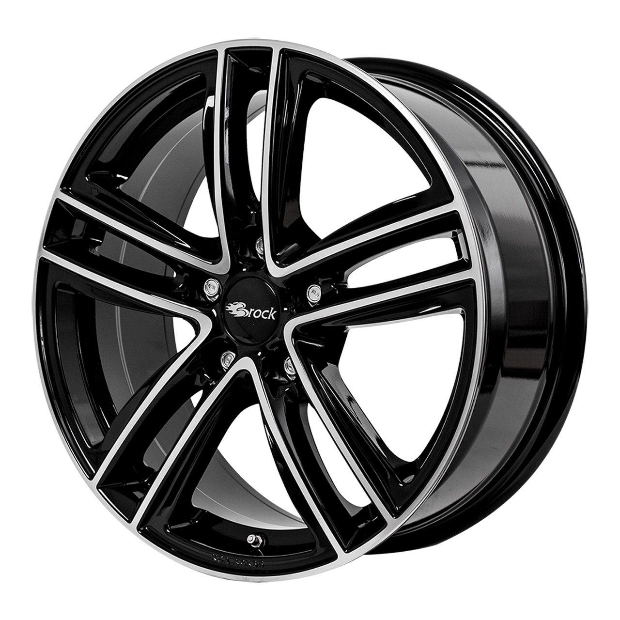 RC-DESIGN RC27 schwarz glanz voll-poliert (sgvp) 7.0Jx18 5x108 ET44